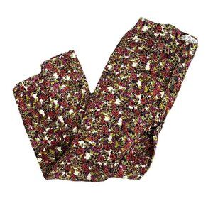 We the free sun chaser floral corduroy pants size 24